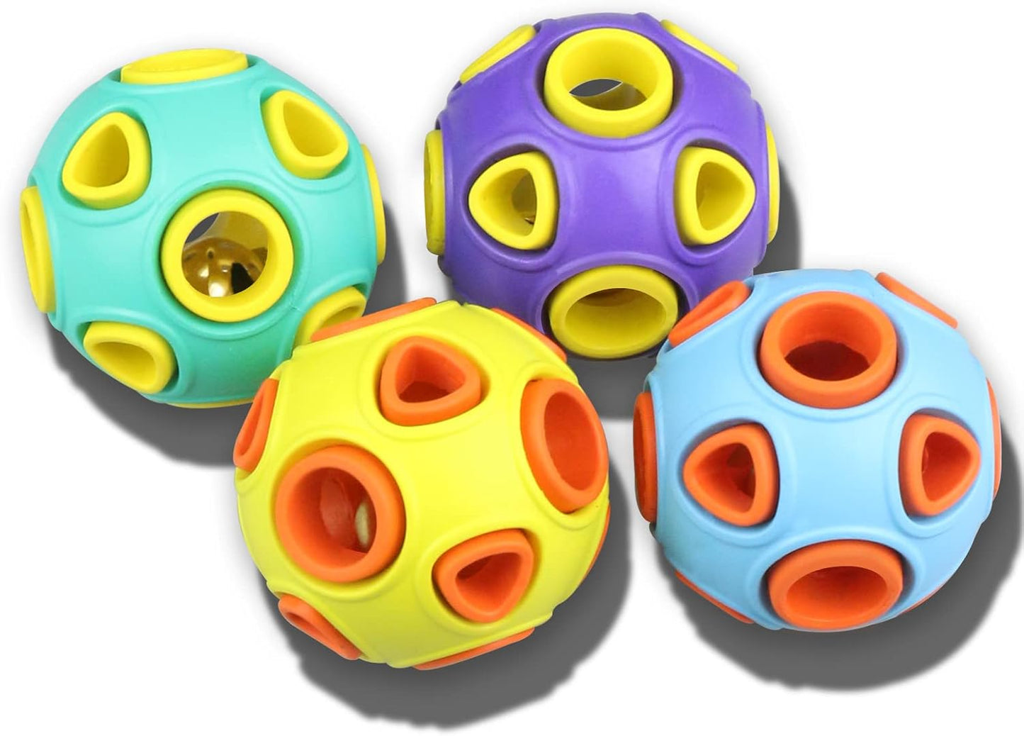 SCHITEC Dog Balls with Bell Sound