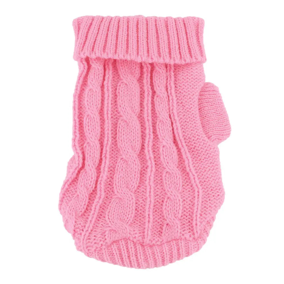 Size XXXS XXS XS Teacup Dog Sweater Cat Hoodie Clothes Kitten Knitted Jumper for Chihuahua Puppy Yorkie Maltese Pomeranian