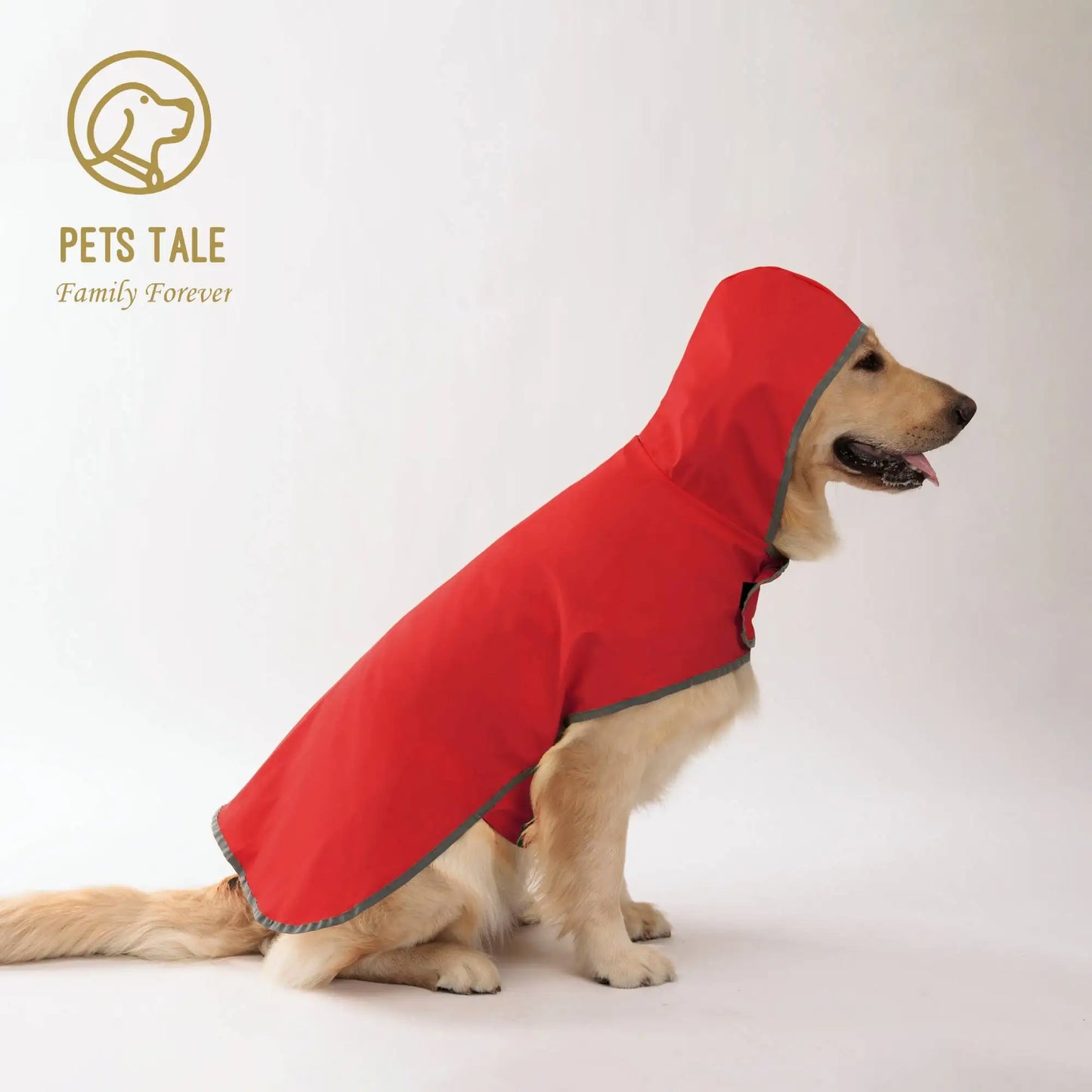 Keep Your Pup Dry & Stylish: Double-Layer Yellow Raincoat With Two-Way Wear!