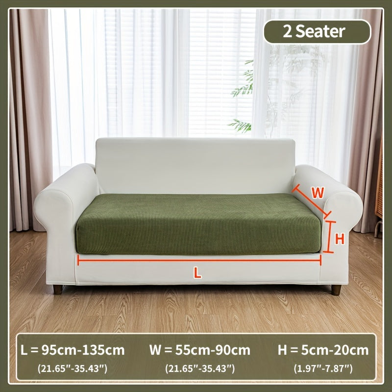 1pc Elastic Four Seasons Universal Stretch Sofa Cover, Simple Modern Style Non-slip Sofa Slipcover, Living Room Sofa Protector Couch Cover Suitable For Office Home Decor