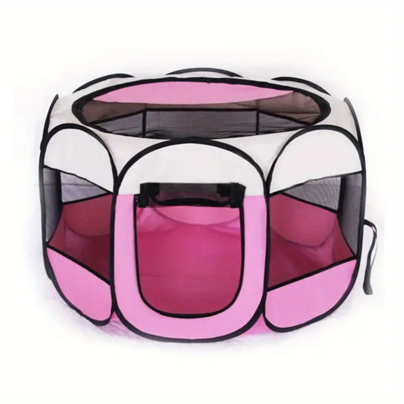 Foldable Octagon Pet Playpen Tent