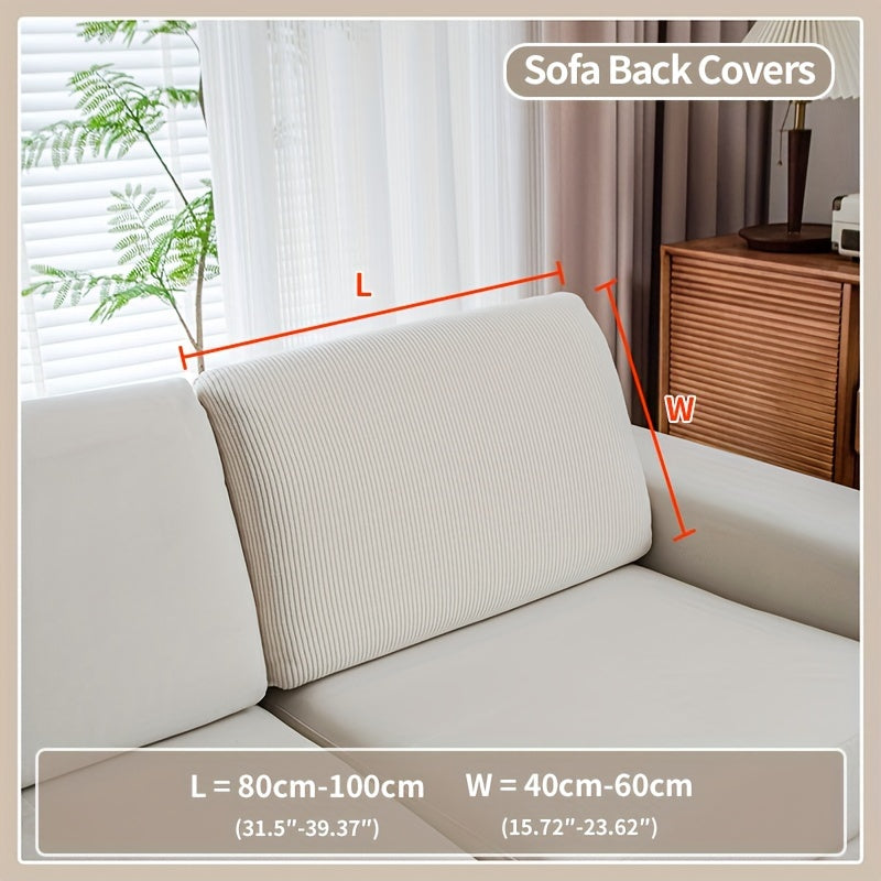 1pc Elastic Four Seasons Universal Stretch Sofa Cover, Simple Modern Style Non-slip Sofa Slipcover, Living Room Sofa Protector Couch Cover Suitable For Office Home Decor