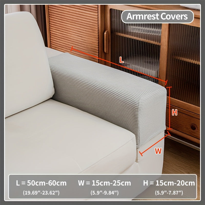 1pc Elastic Four Seasons Universal Stretch Sofa Cover, Simple Modern Style Non-slip Sofa Slipcover, Living Room Sofa Protector Couch Cover Suitable For Office Home Decor