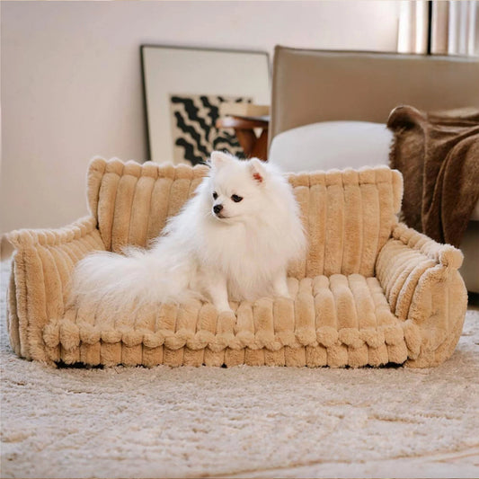 Large Washable Fluffy Orthopedic Soft Dog Pillow Dog Sofa Bed-Snoozy Dream