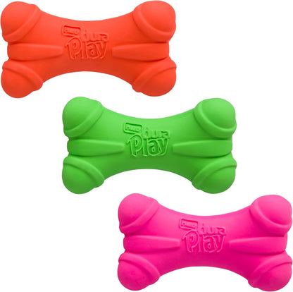 Hartz DuraPlay Bone Squeaky Latex Dog Toy