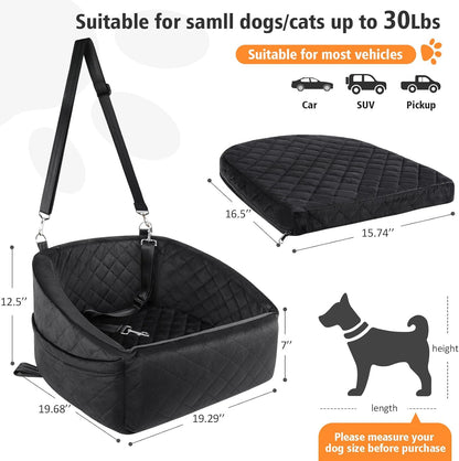 Dog Car Seat for Small Medium Dogs