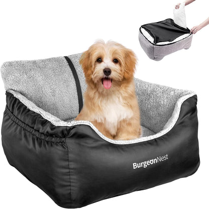 BurgeonNest Dog Car Seat for Small Dogs