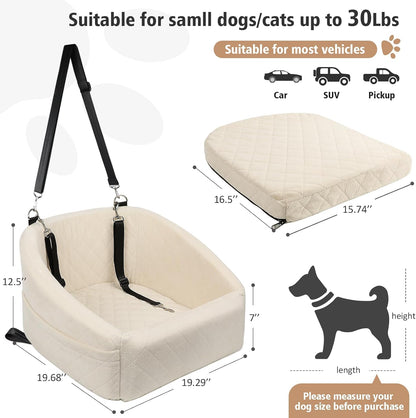 Dog Car Seat for Small Medium Dogs