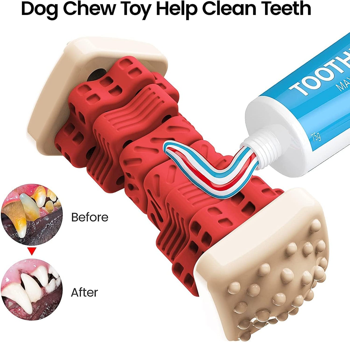 Tough Durable Dog Chew Toys for Aggressive Chewers