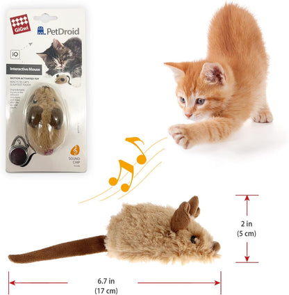 Gigwi Interactive Cat Toy Mouse