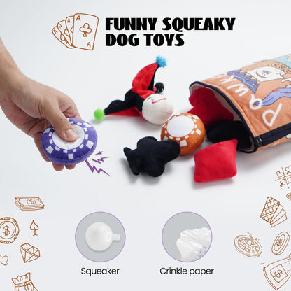 Nocciola Dog Squeaky Toys