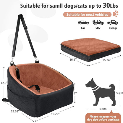 Dog Car Seat for Small Medium Dogs