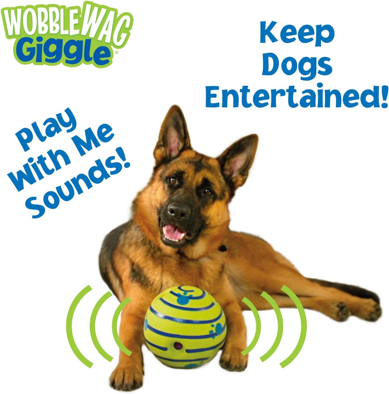 dog toys, Wobble Wag Giggle Ball