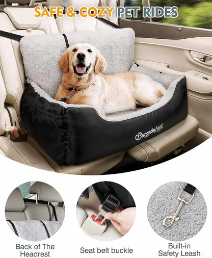 BurgeonNest Dog Car Seat for Small Dogs