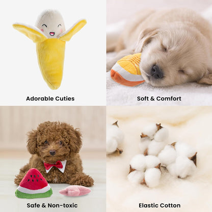 Nocciola Dog Squeaky Toys