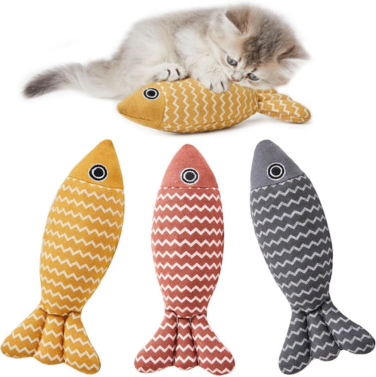 Potaroma Cat Toys Fish