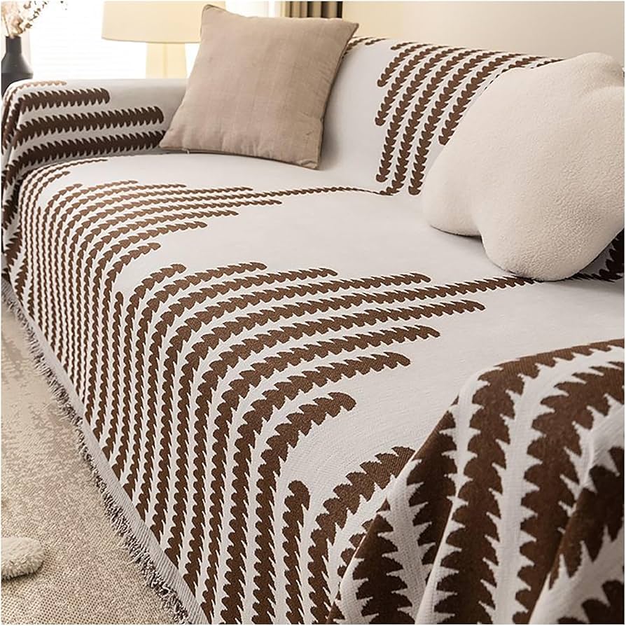 All-seasons Chenille Fabric Double-sided Anti-scratch Home Decoration Couch Cover