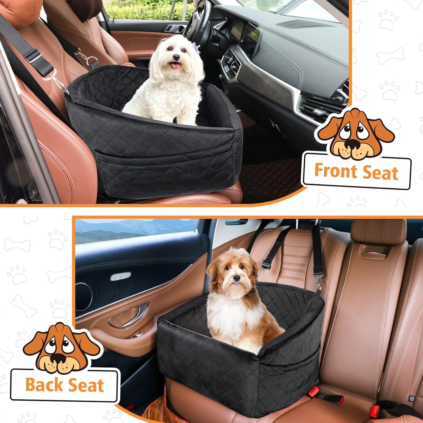 Dog Car Seat for Small Medium Dogs