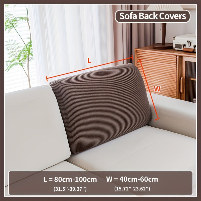 1pc Elastic Four Seasons Universal Stretch Sofa Cover, Simple Modern Style Non-slip Sofa Slipcover, Living Room Sofa Protector Couch Cover Suitable For Office Home Decor