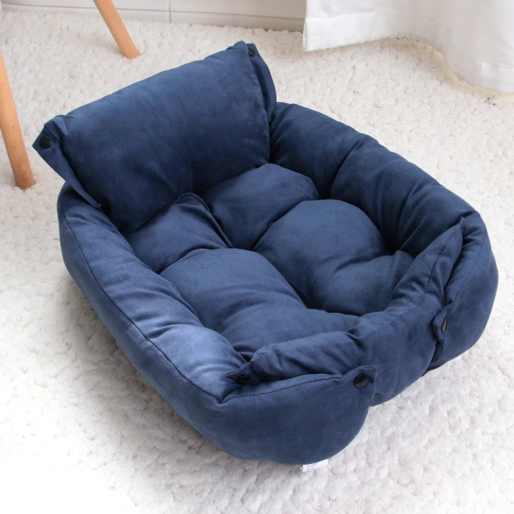 Multifunction Dog Bed Mat 3 IN 1 Dogs Cat Sleeping Bed Sofa Warm Winter Puppy Kitten Nest Kennel Soft Pet Cushion For Dogs Cats