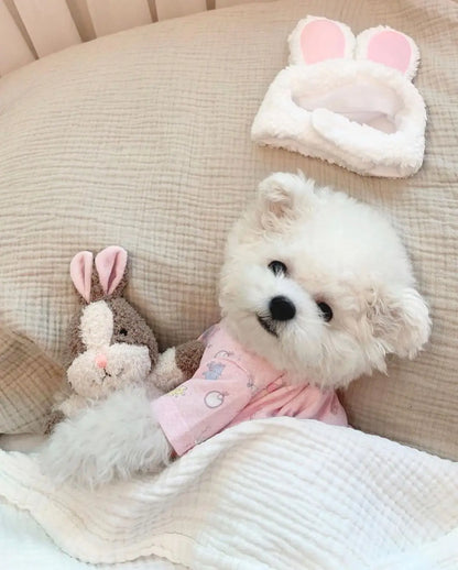 Dog Toy Bunny Squirrel Sleeping Accompanying Cute Pet Toy Pet Sounding Toy Dog Toothbrush Toy Cat Plush Dogs Pets Accessories