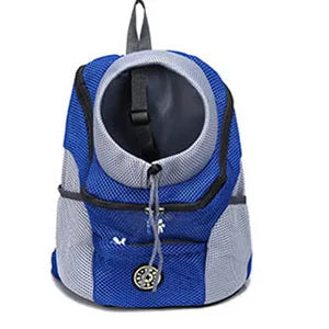 Pet Dog Carrier Cat Puppy Backpack Bag Breathable Portable Outdoor Travel Dog Puppy Head Out Chest Front Carrier Bag Backpack