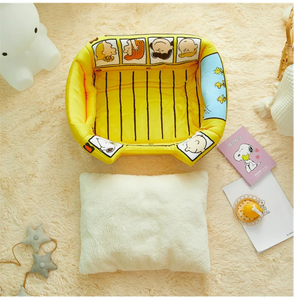 2 In1 Pet Dog House Foldable Cat for Small Dogs Bed Winter Warm Puppy Pads Sofa Removable Washable Sleeping Kennel Nest Products