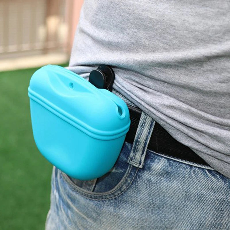 Pet Portable Dog Training Waist Bag Treat Snack Bait Dogs Obedience Agility Outdoor Feed Storage Pouch Food Reward Waist Bags