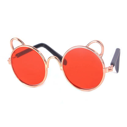 1PCs Pet Cat Glasses Dog Glasses Pet Product For Little Dog Cat Eye-Wear Sunglasses Reflection Photos Props Pet Cat Accessories