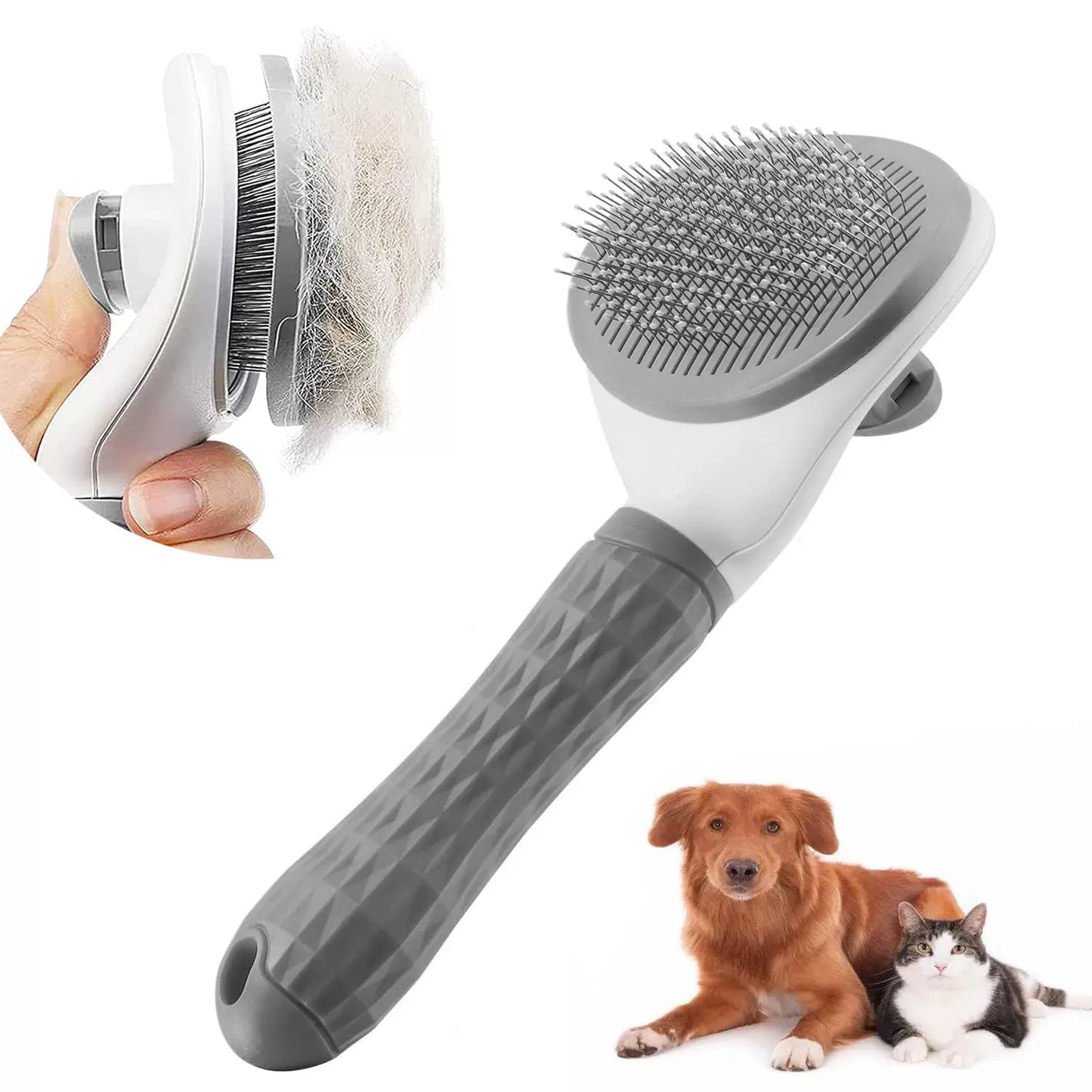 explosive pet comb Electric spray Massage comb for cats and dogs One-touch spray anti-flying massage Bath cat comb