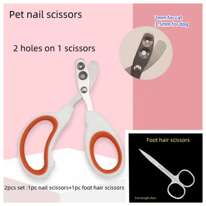 Pet Grooming Scissors Dog Hair Tool Set Professional Trimming Scissors Bent Scissors Teddy Haircutting Scissors Pet Clippers