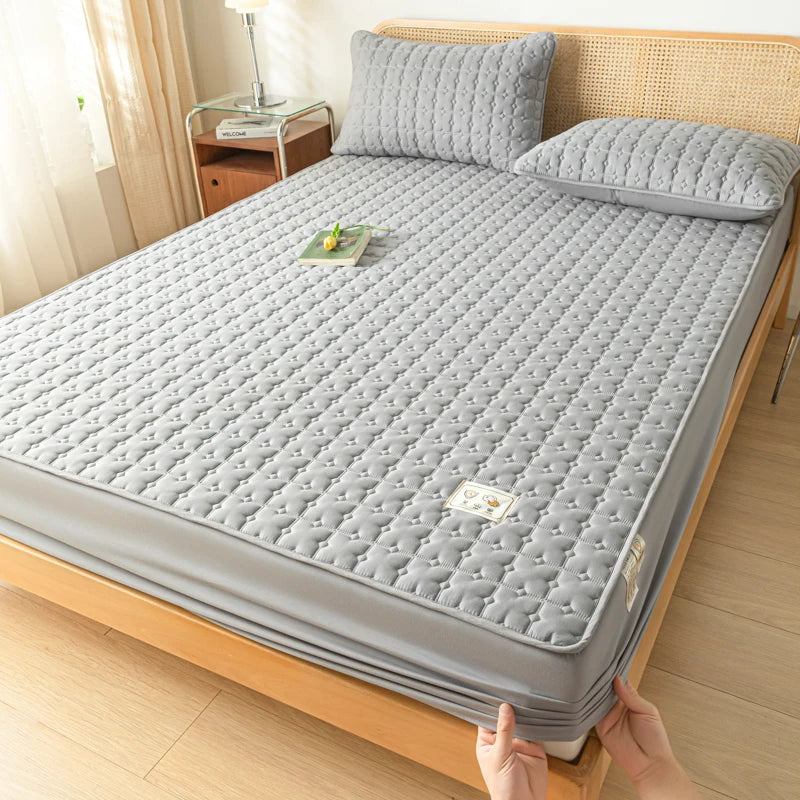 A-Class Waterproof and Antibacterial Mattress Protect Cover- Ultra Soft, Hypoallergenic, Ensure a Cozy and Safe Night's Sleep