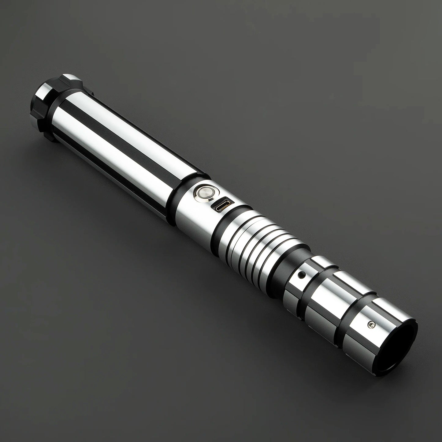 Lightsaber Metal Hilt No Electronics Laser Sword Fits Neopixel RGB Proffie 2.2 C Port Electronic Chassis Dueling LTG Light Saber