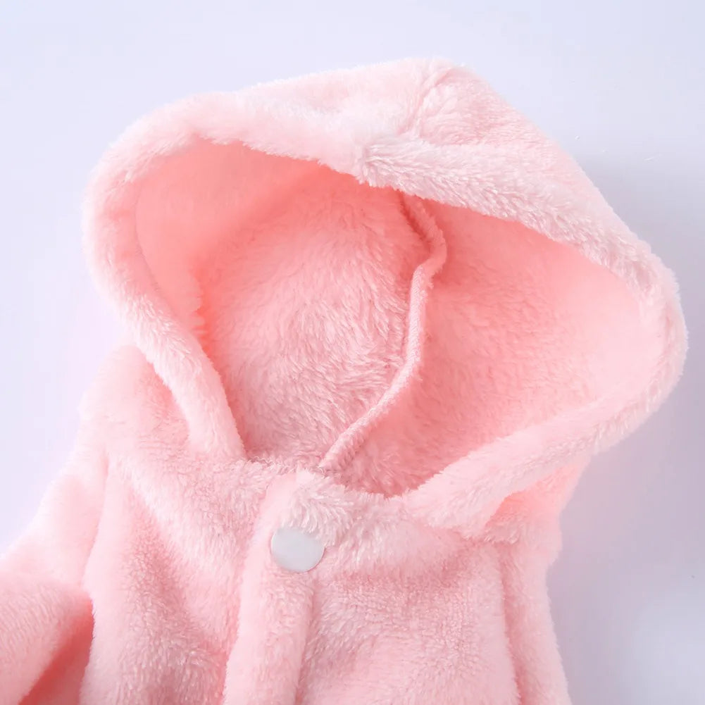 Pet Dog Bathrobe with Hood Dog Pajamas Sleeping Clothes Soft Pet Bath Drying Towel Clothes For Puppy Dogs Cats Coat Pet Supplies