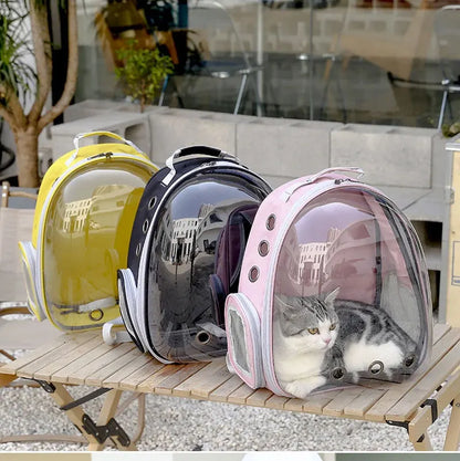 cats bag space design, Pet Carriers Dog pet backpacks portable transparent space capsules Soft Side Backpack  Travel Bags Outgoing cat supplies