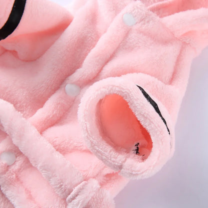 Pet Dog Bathrobe with Hood Dog Pajamas Sleeping Clothes Soft Pet Bath Drying Towel Clothes For Puppy Dogs Cats Coat Pet Supplies