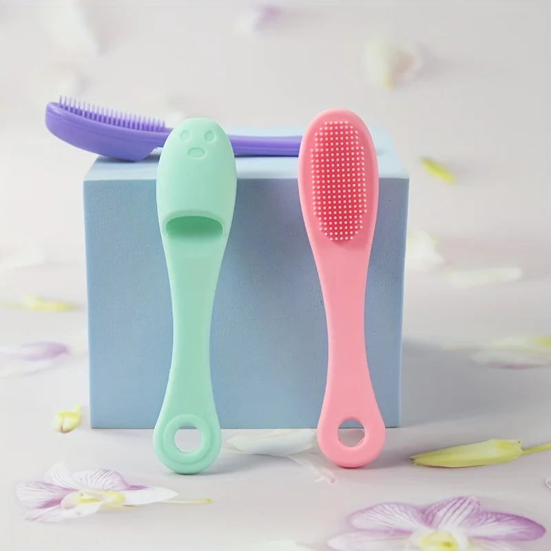 Pet silicone finger Toothbrush Cat Dog toothbrush toothbrush tooth stain removal tartar Brush black chin cat Grooming products