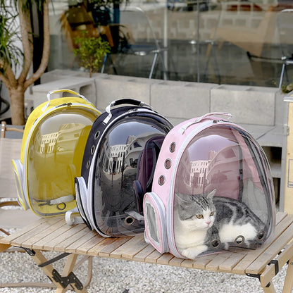 cats bag space design, Pet Carriers Dog pet backpacks portable transparent space capsules Soft Side Backpack  Travel Bags Outgoing cat supplies