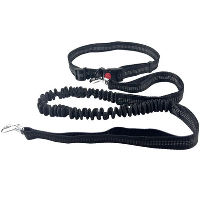 Hand Free Dog Leash for Pet Walking Running Jogging Adjustable Dog leash Waist Belt Chest Strap Traction Rope Dog Accessories