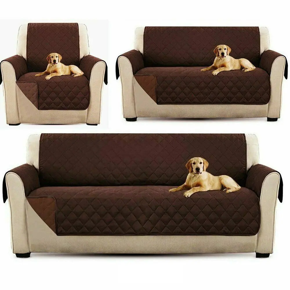 sofa cover, Waterproof Sofa Cover Anti-wear Couch Cover for Dog Pet Kids Recliner Armchair Furniture Slipcovers 1/2/3 Seater Protect