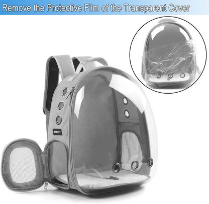 cats bag space design, Pet Carrier Backpack Cat Carrier Shoulder Bag For Cats Breathable Cat Backpack Portable Transparent Space Capsule Pet Bag