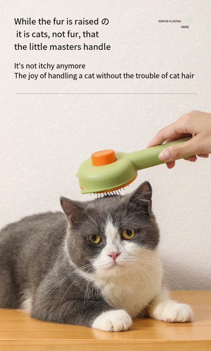 Cat Brush Pet Comb Grooming Pets Hair Remover Cat Dogs Removal Hair Brush Cleansing Self Fall Off Hair Pet Tools Accessories