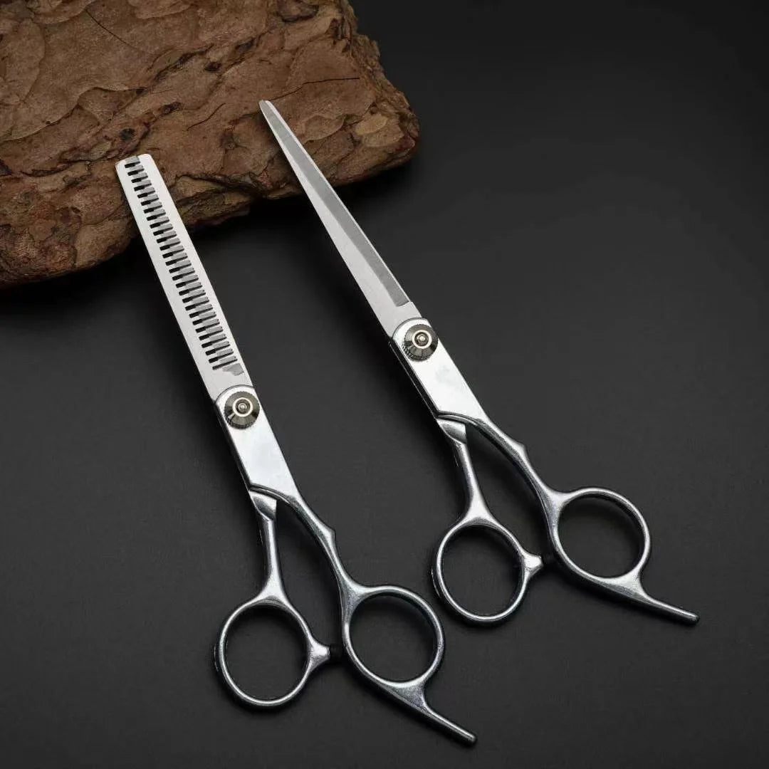 Pet Grooming Scissors Dog Hair Tool Set Professional Trimming Scissors Bent Scissors Teddy Haircutting Scissors Pet Clippers