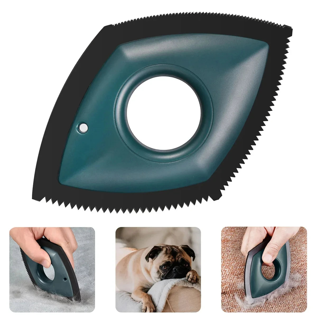 4 Modes Pet Hair Remover Comb Brush Dog Cat Hair Detailer Cleaning Tool Carpet Sofa Cloth Car Seat Rubber Reusable Pet Combs