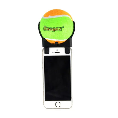 New Pet Selfie Phone Holder Dog Voice Toy Tennis Ball Prop Petting Props Essential Shooting PP Plastic Material Pet Supplies