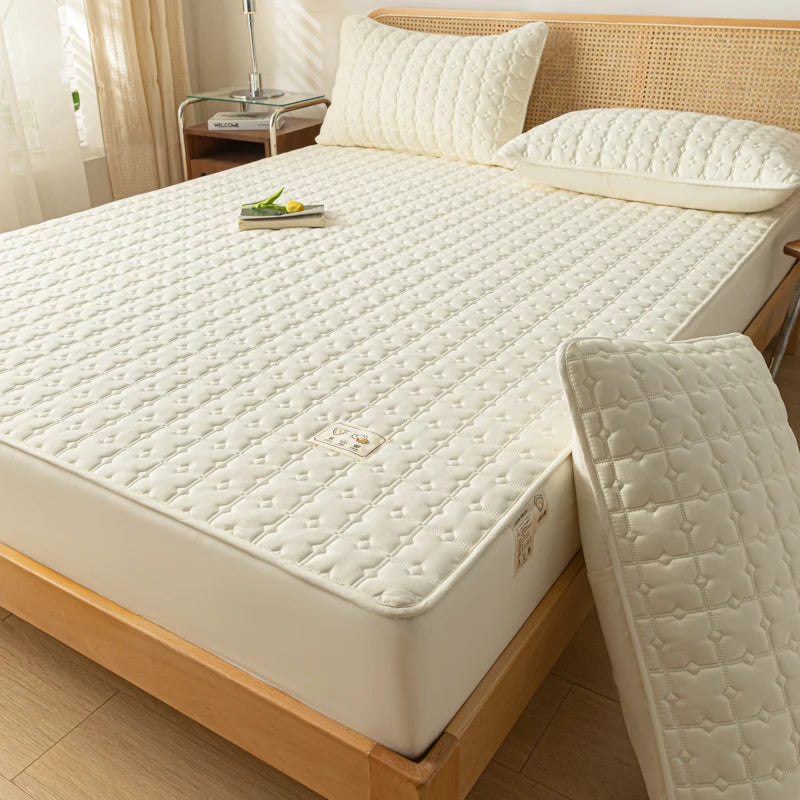 A-Class Waterproof and Antibacterial Mattress Protect Cover- Ultra Soft, Hypoallergenic, Ensure a Cozy and Safe Night's Sleep