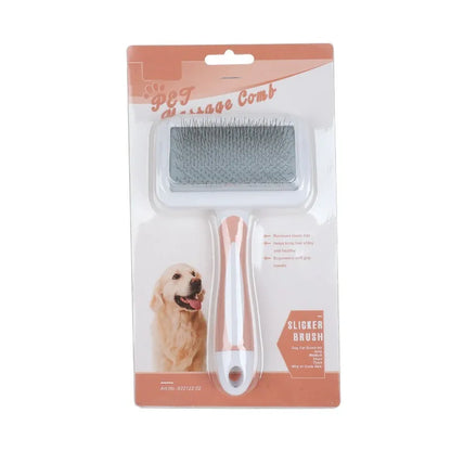 Cat Brush Self Cleaning Slicker Dog Brush Removes Loose Hair Mats Tangles Comb Soft Dog Puppy Pet Grooming Tool Cat Accessories