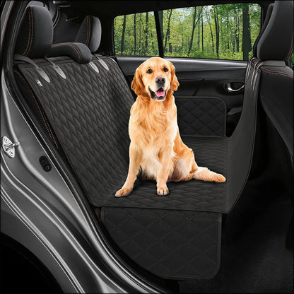 Dog Car Seat Cover Waterproof Pet Travel Dog Carrier Hammock Car Rear Back Seat Protector Mat Safety Carrier For Dogs Safety Pad