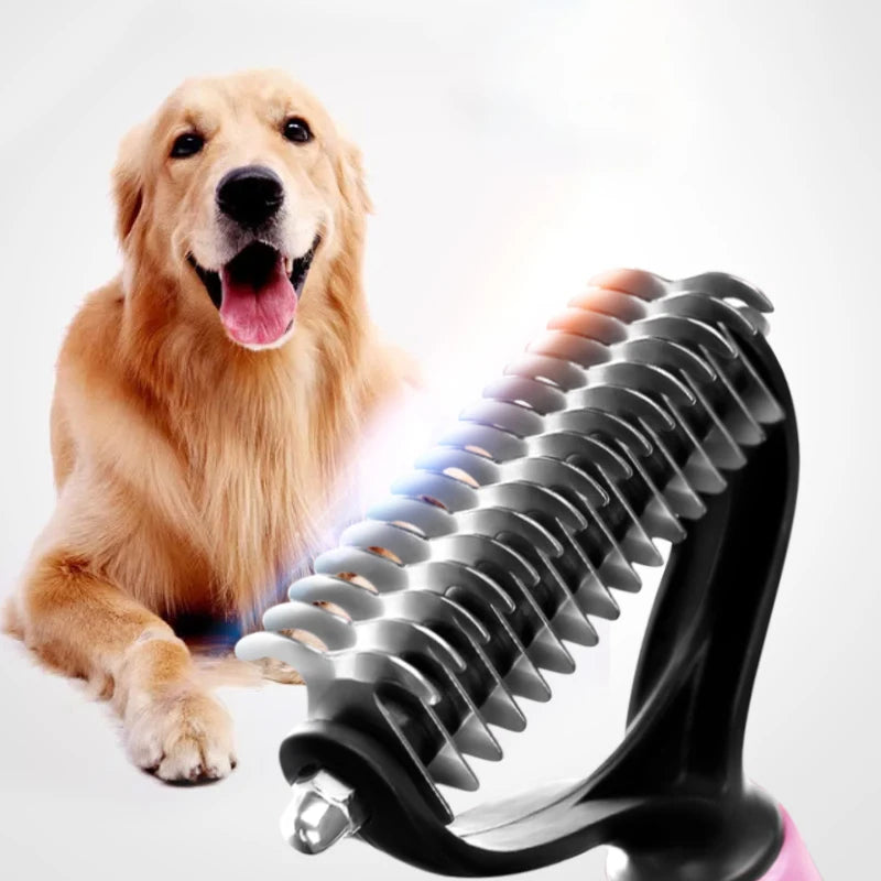 2025 Pet Cat Hair Removal Comb Brush Dog Grooming Shedding Tools Puppy Hair Shedding Trimmer Pet Fur Trimming Dematting Deshedd Combs