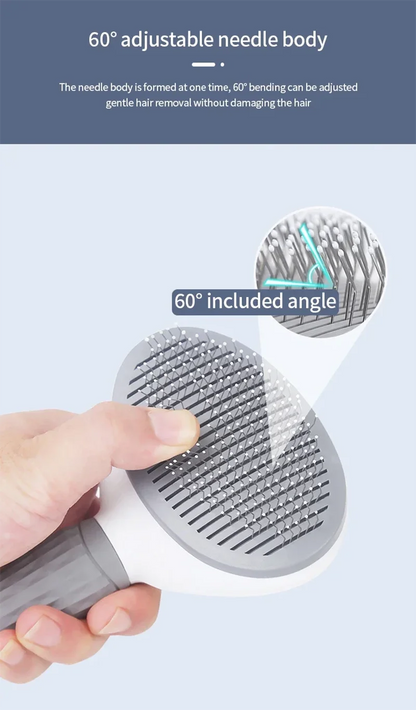 Self-cleaning Pet Hair Remove Comb Cat Slicker Brush Pet Hair Removal Comb For Cats Grooming Brushes Dog Combs Cat Accessories